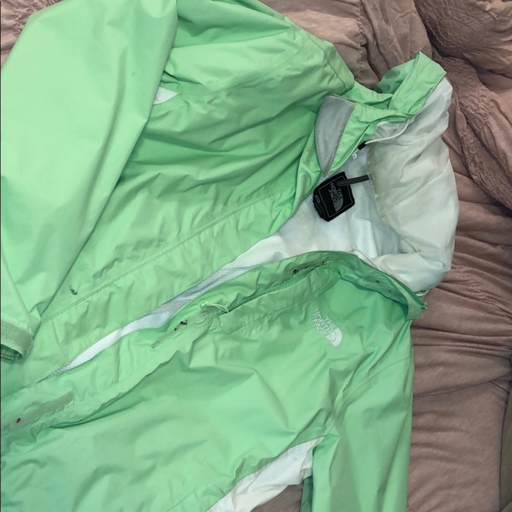 Northface rain coat